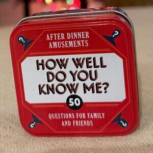 FREE With 2+ Bundle! 'How Well Do You Know Me' Cards!
